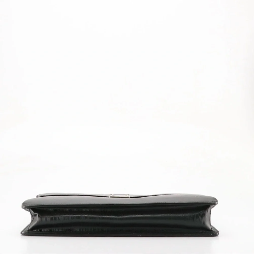 Louis Vuitton Robusto Briefcase in Black Epi Leather - Vintage